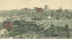 Baltimore harbour 1900